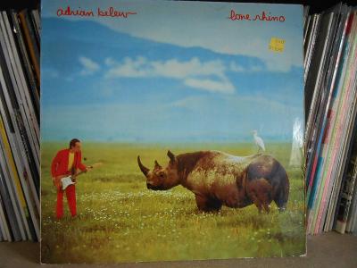 Adrian Belew – Lone Rhino LP 1982 vinyl ex Zappa Bowie Talking Heads