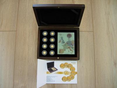 Zlaté medaile - božie chrámy - spolu 4,00 gramov čistého zlata
