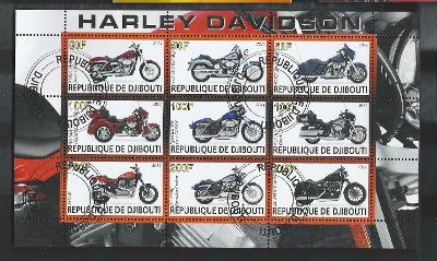 Džibuti 2011 motocykly - Harley Davidson