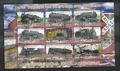 Džibuti 2010 - Historické lokomotivy USA