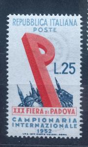 Itálie 1952 Mi.865 mezinárodní veletrh Padova **