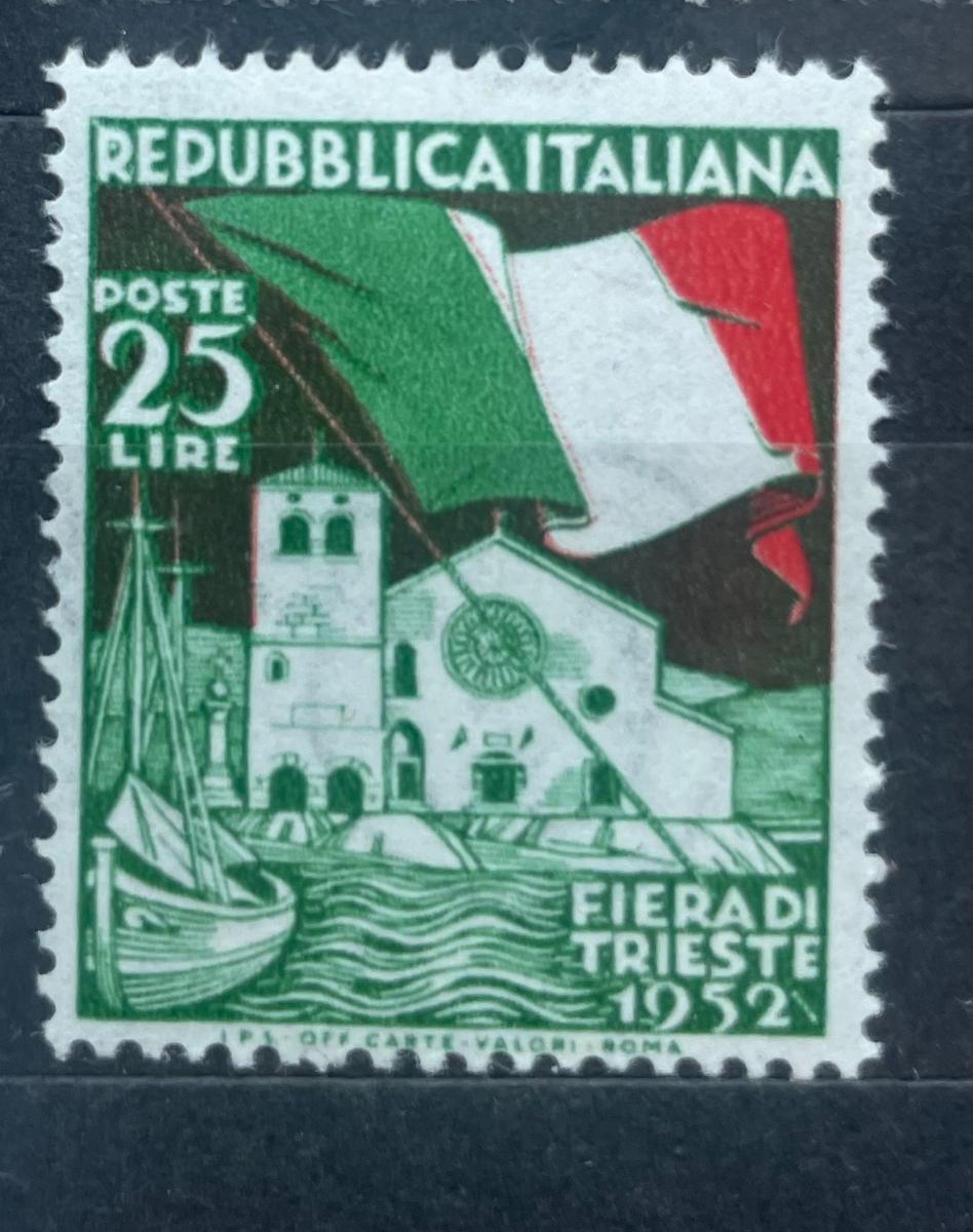 Taliansko 1952 Mi.866 veľtrhy v Terste** - Známky
