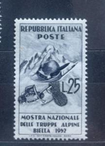 Itálie 1952 Mi.870 výstava horského vojska v Belle**