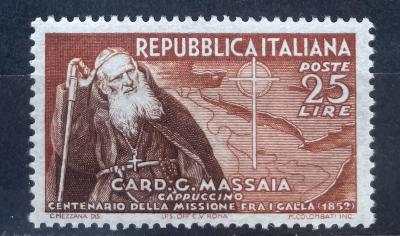 Taliansko 1952 Mi.874 100. rokov misie kapucínov v Habeši**