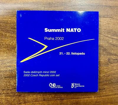 SADA OBEŽNÝCH MINCIÍ ČR 2002 Summit NATO - Macho & Chlapovič
