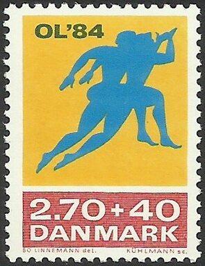 Dánsko 1984 Známky 801 ** šport Olympiáda olympijskej hry - Známky