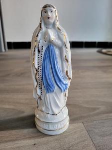 Stará porcelánová panna maria 