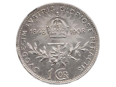1 Korona 1848 - 1908, 60. výročí vlády FJI