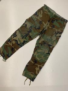 Originál US Army kalhoty v maskování M81 Woodland, LL, použité
