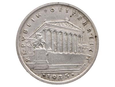 1 Schilling 1925, 1 Rakouská republika