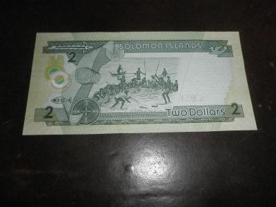 Šalamounovy ostrovy 2 dollars 2004 UNC!