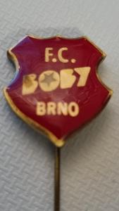 FC BOBY BRNO STARY ODZNAK KOPANA FOTBAL