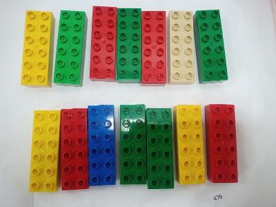 Lego Duplo díly - dlouhé kostky