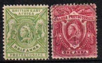 Britská východní Afrika  1896