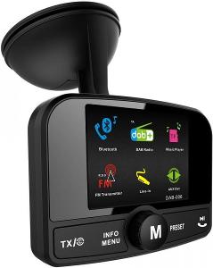 Ambit DAB-008, FM rádio do auta, DAB+, microSD, Bluetooth