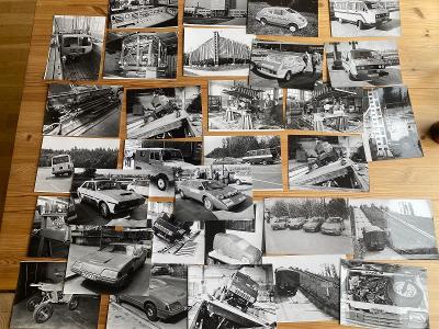 44ks originálních foto staré AUTOMOBILY / Sovětský svaz / Lada, ZIL aj