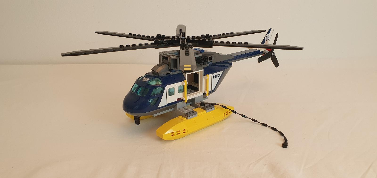 Použité LEGO City 60067 Prenasledovanie helikoptérou - Hračky
