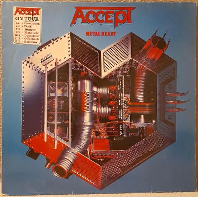 LP Accept - Metal Heart, 1985 EX