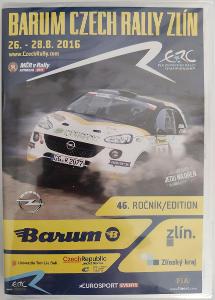 DVD Barum Czech Rally Zlín 2016 - nerozbaleno!