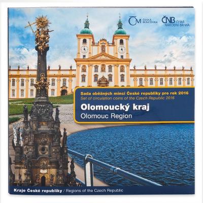 Sada oběžných mincí - Olomoucký kraj 2016