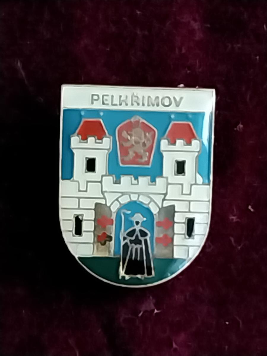 MIESTOPIS - Pelhřimov ERB  - Odznaky, nášivky a medaily