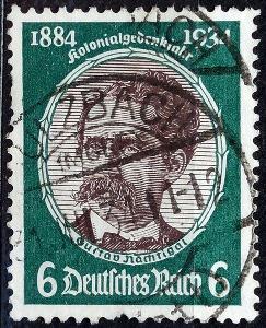 DEUTSCHES REICH: MiNr.541 Dr. Gustav Nachtigal 6pf, Lost Colonies 1934