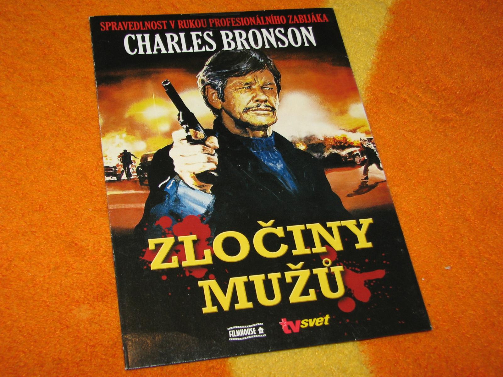 CHARLES BRONSON - ZLOČINY MUŽOV - DVD NOVÉ !! - Film