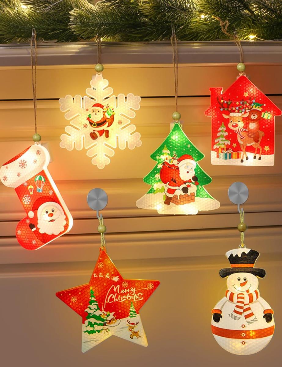 6 kusov vianočných svetiel - Zariadenia pre dom a záhradu