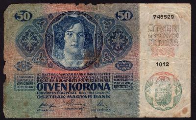 RU 50 Kronen 1914 
