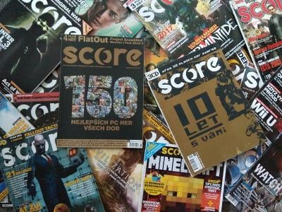 Časopisy Score + DVD mix různých čísel