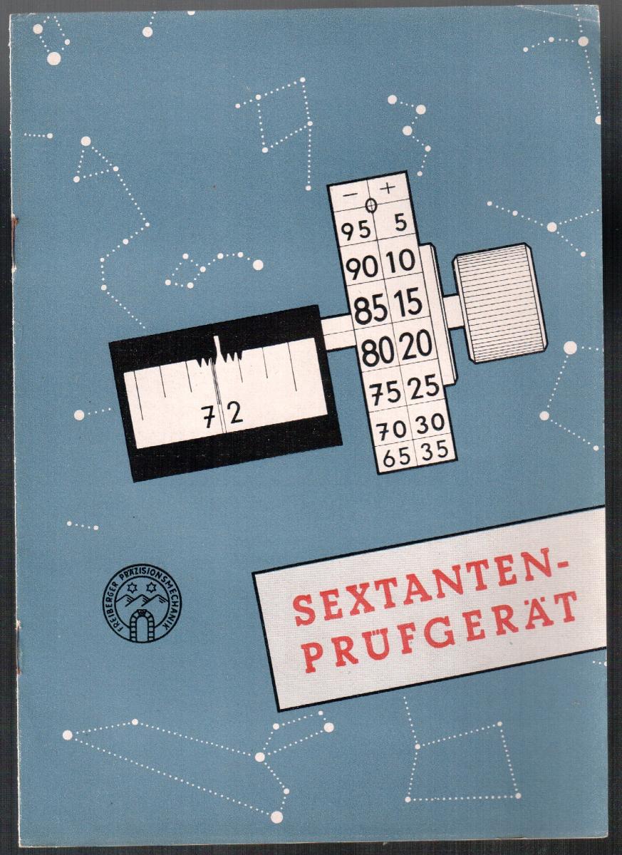 Sextanten - Prüfgerät [prístroj na skúšanie sextantov] - Knihy