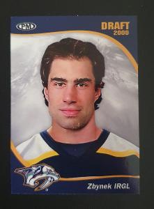 Zbynek Irgl - 2000 DRAFT - NASHVILLE PREDATORS 🔴 neoficialni karta 🔴