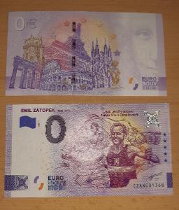 0 Euro Souvenir Emil Zátopek1922 - 2000