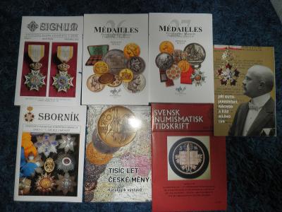 Konvolut časopisů faleristika a numismatika