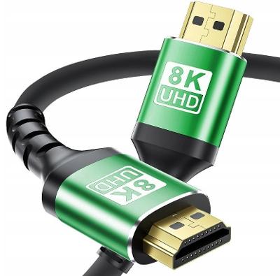 KABEL HDMI 2.1 ULTRA HIGH SPEED UHD 8K 120Hz délka 100cm (1m) kb55