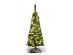 Umelý vianočný stromček CM22070DE, 135 cm, jedľa, zelený - A - Dom a záhrada