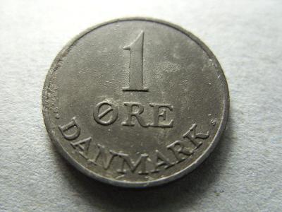 Dánsko - 1 Ore  z roku 1954
