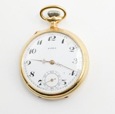 Starožitné kapesní hodinky ASTRA