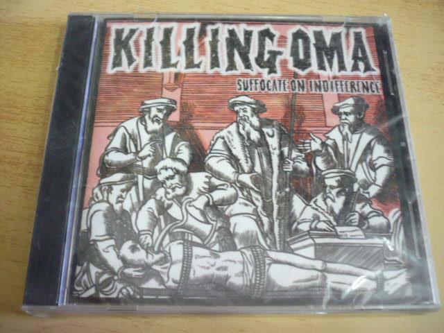 CD KILLING OMA / Suffocate On Indifferencie / NOVÉ (Punk) - Hudba