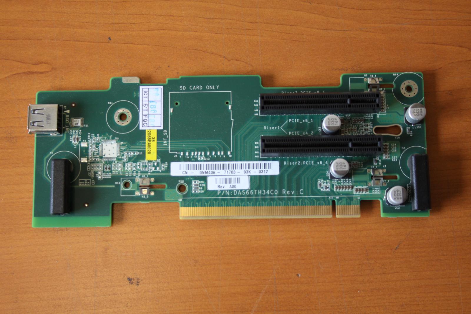 Dell Riser-Board 2x PCIe x8. - Počítače a hry