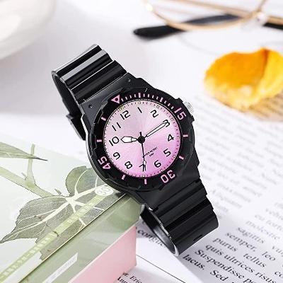 Findtime hodinky dámske analógové, 5 ATM vodotesné, ružové