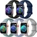 Silikonový řemínek pro všechny Apple Watch 42,44,45,49mm, tmavě modrá - Mobily a smart elektronika