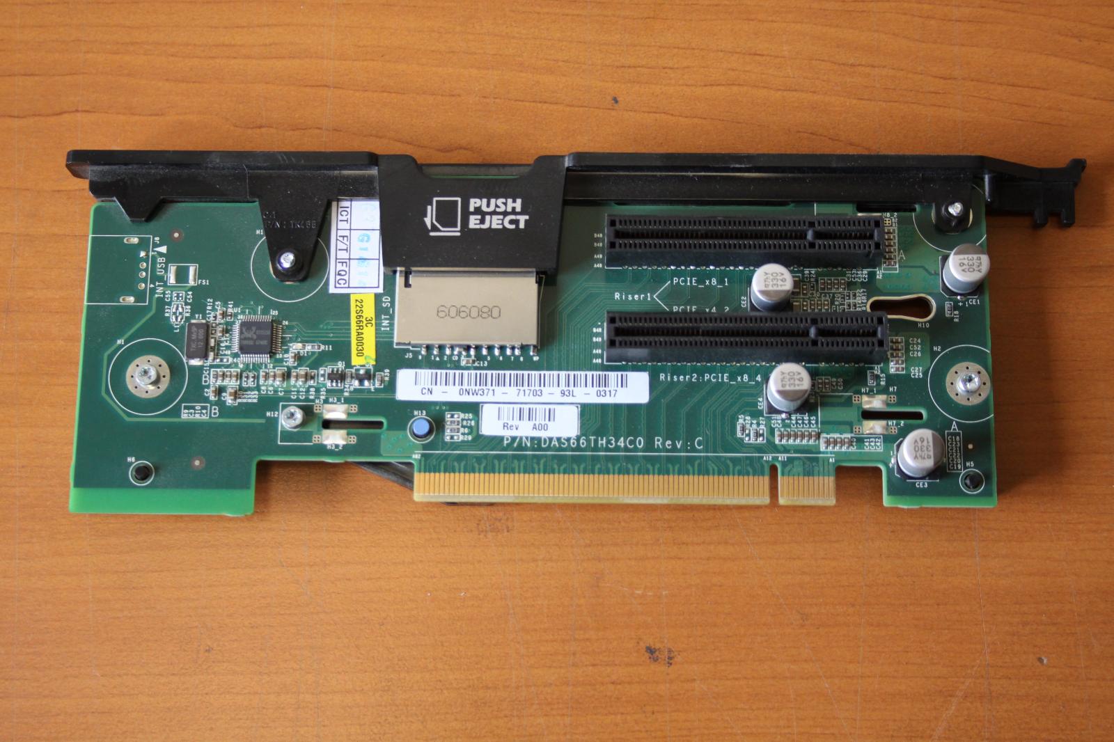 Dell NW371 Poweredge R805 PCI-E Riser.  - Počítače a hry