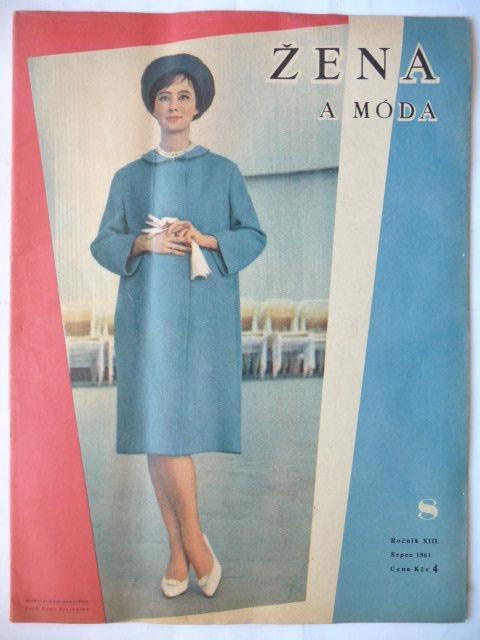 Časopis - Žena a móda - ročník XIII. - číslo 8 z augusta roku 1961 - Knihy a časopisy