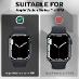 NEWZEROL Diamantové pouzdro na Apple Watch 7/8 41 mm, růžová - Mobily a smart elektronika