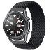 Leishouer pletený řemínek Samsung Galaxy Watch 4, 42mm, černý, vel. L - Mobily a smart elektronika