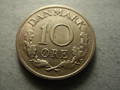 Dánsko - 10 Ore z roku 1960 NEW