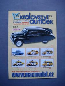 Katalok; prospekt; auto; autíčko; Království autíček; 3,2010; historie