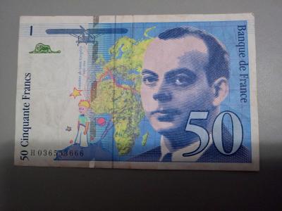 50 francs Francie 1997.