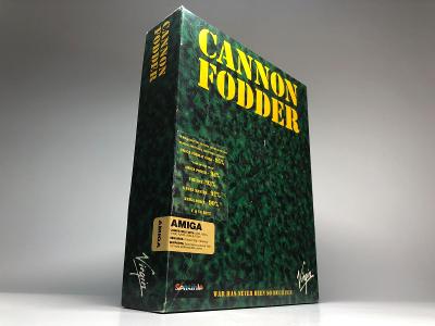 Amiga - Cannon Fodder / Virgin - Originální hra - Big Box